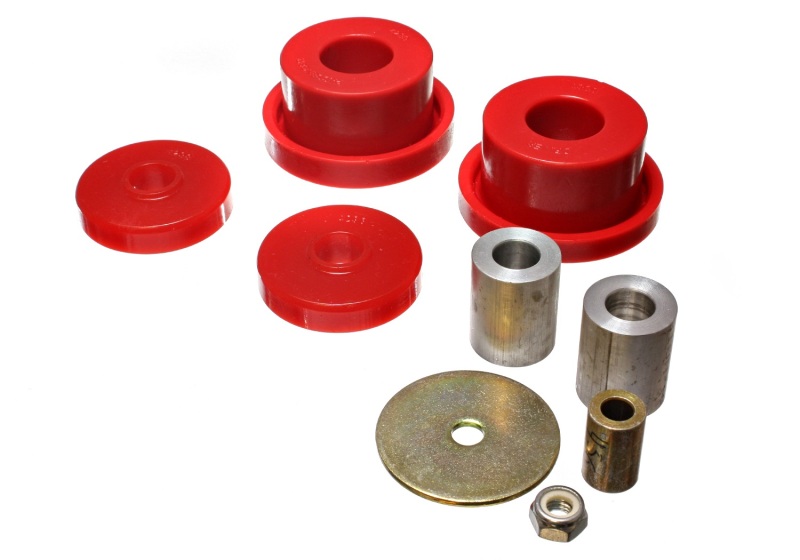 08-10 Chrysler Challenger/07-10 Charger RWD Red Rear Diff Mount Bushing Set - Click Image to Close