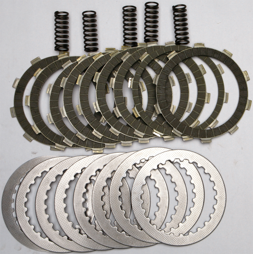 SRK Complete Clutch Kit - Aramid Fiber Friction Plates, Steels, & Springs - For 04-05 Suzuki GSXR600 - Click Image to Close