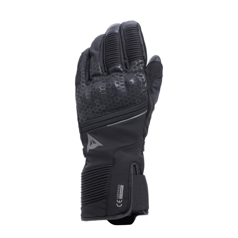 Dainese Tempest 2 D-Dry Long Thermal Gloves Black XS - Winter touring gloves with D-Dry membrane - Click Image to Close