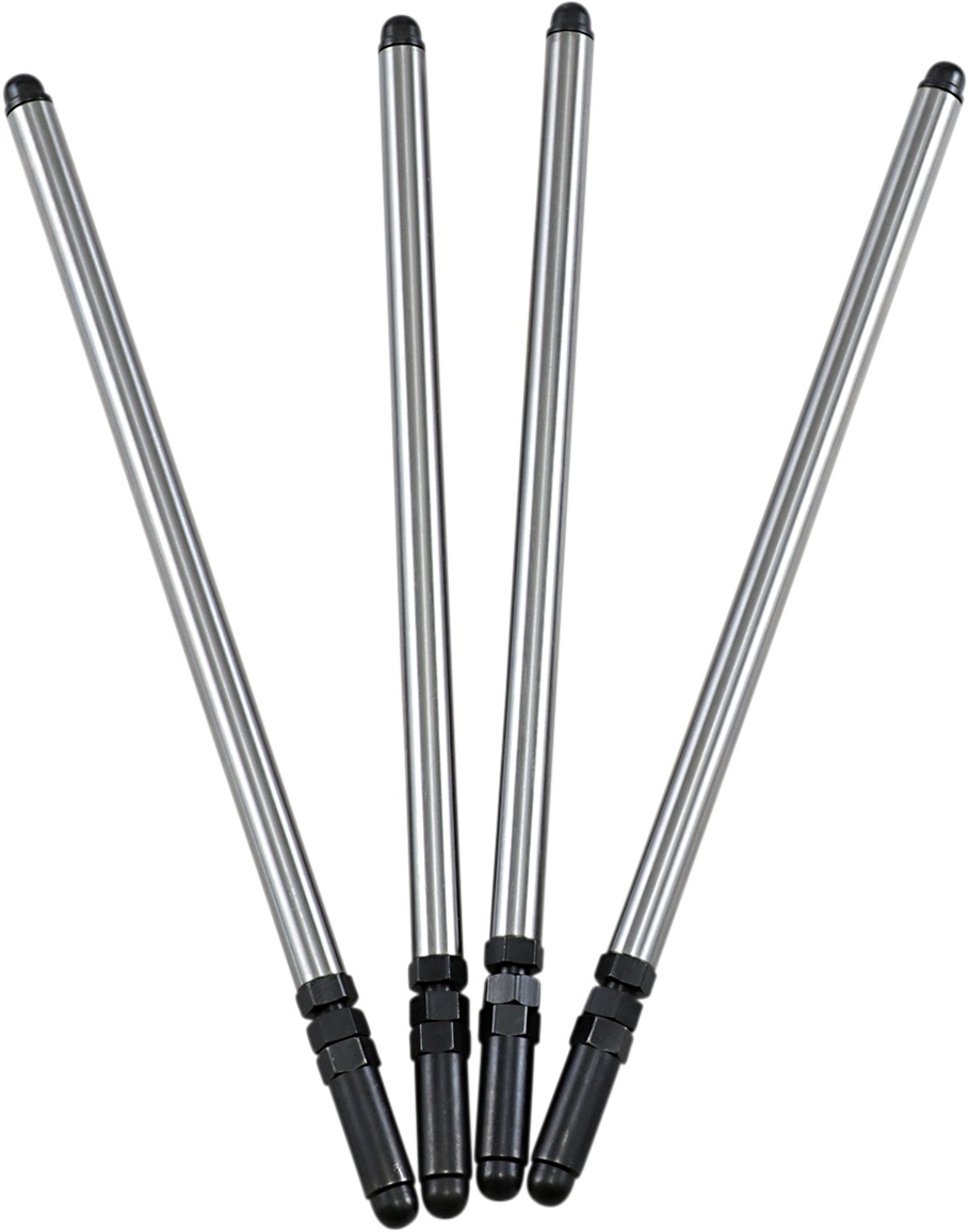 Chrome Moly Steel Adjustable Pushrods - Pushrods Adjustable Ch/Moly - Click Image to Close