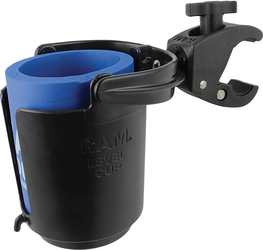 Self Levelling Cup Holder Kit w/ Tough Claw Mount - Click Image to Close