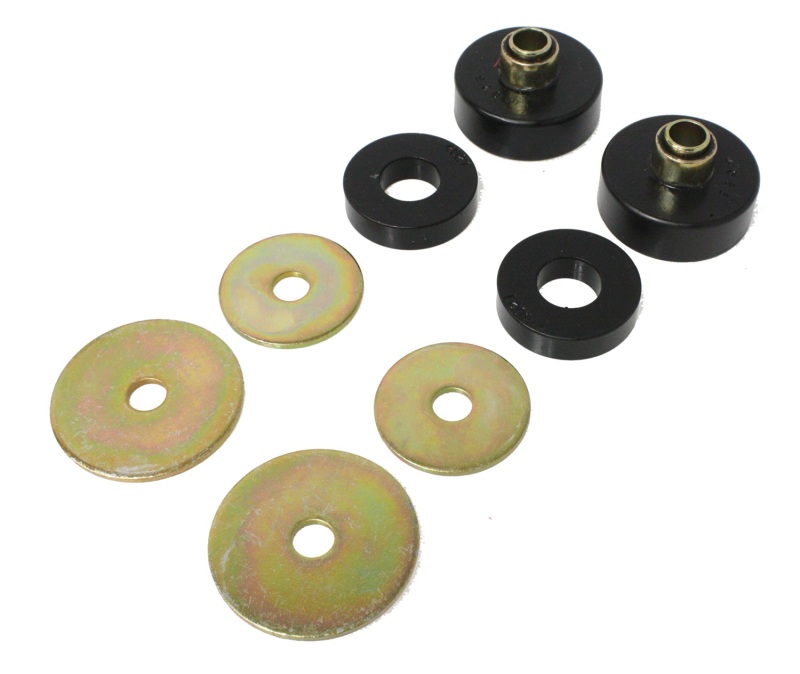 All Non-Spec Vehicle 2WD Black Universal Mounts/Isolator Kit - Click Image to Close