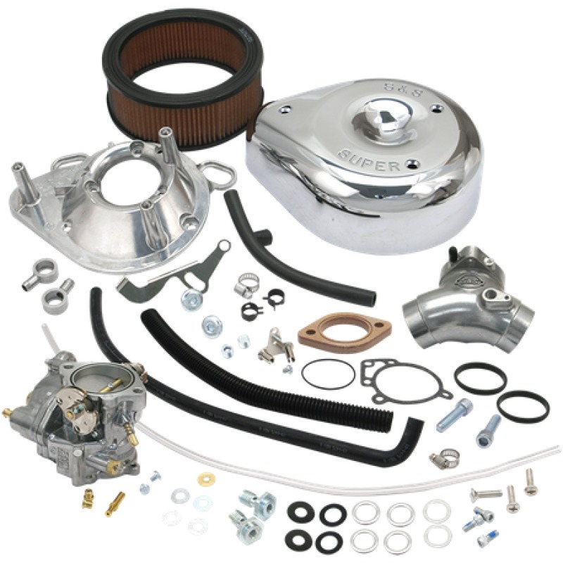 S&S Cycle 99-05 BT Super G Carburetor Kit - Click Image to Close