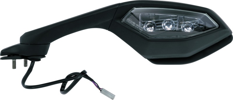 15-19 Yamaha YZF-R1 15-19 Mirror Left - Black - Click Image to Close