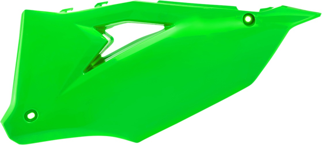 Kawasaki Fluorescent Green Side Panels - For 19-23 KX450 / KX450X & 21-23 KX250F / KX250X - Click Image to Close