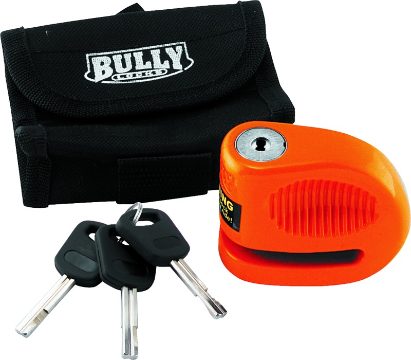 Bully Lock Disc Orange w/ Pouch - 5.5mm - Click Image to Close