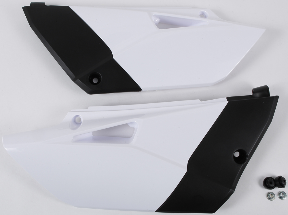 Side Panels - White - For 15-20 Yamaha YZ85 - Click Image to Close