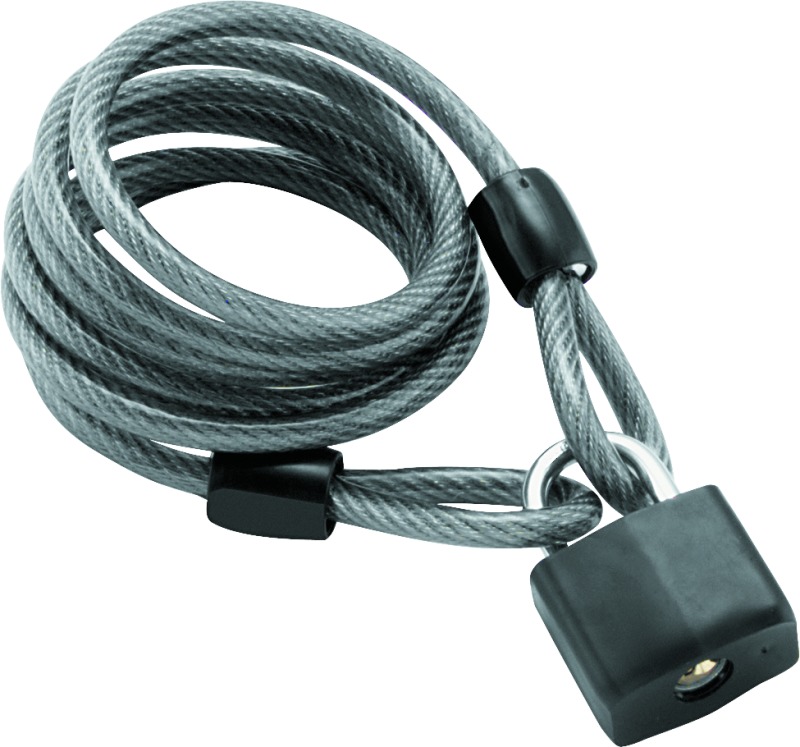 Bully Lock Cable w/ Padlock - 10mm - Click Image to Close