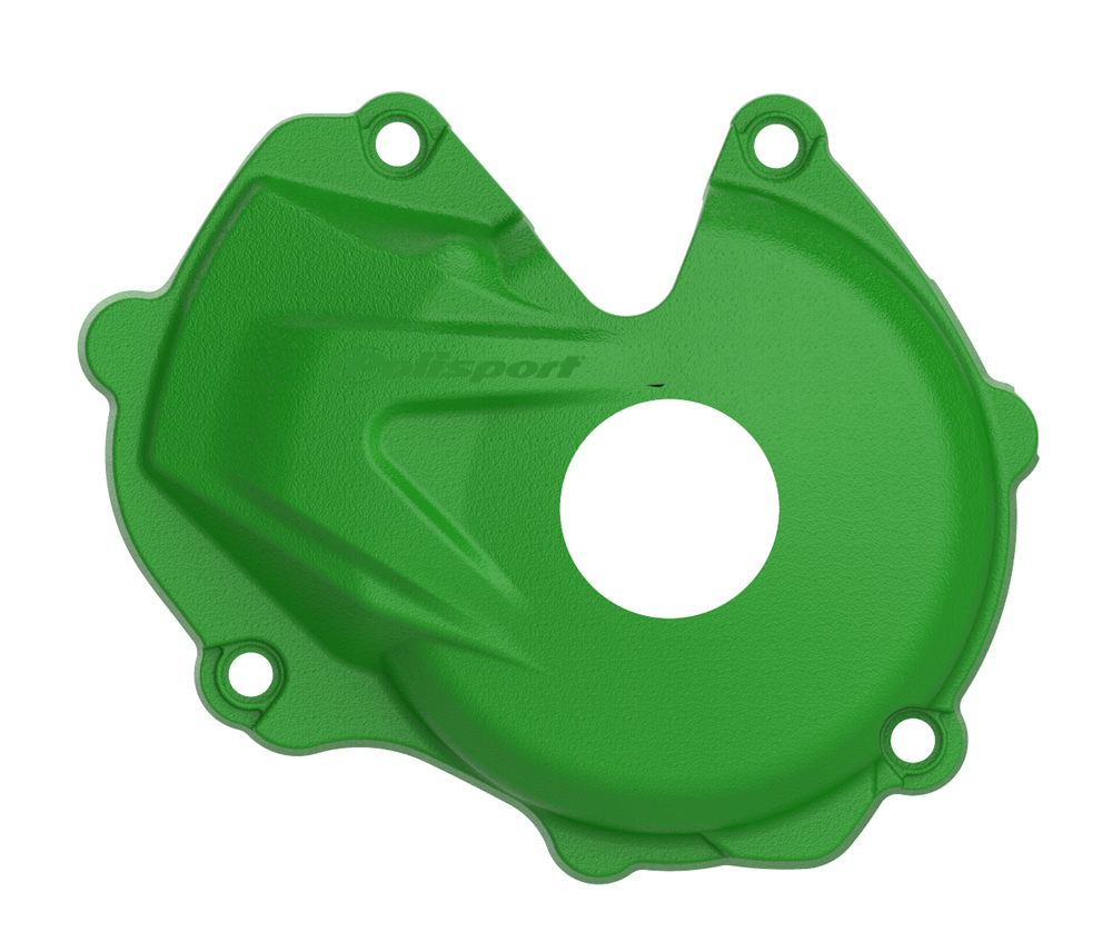 Ignition Cover Protector Green - For 16-18 Kawasaki KX450F - Click Image to Close