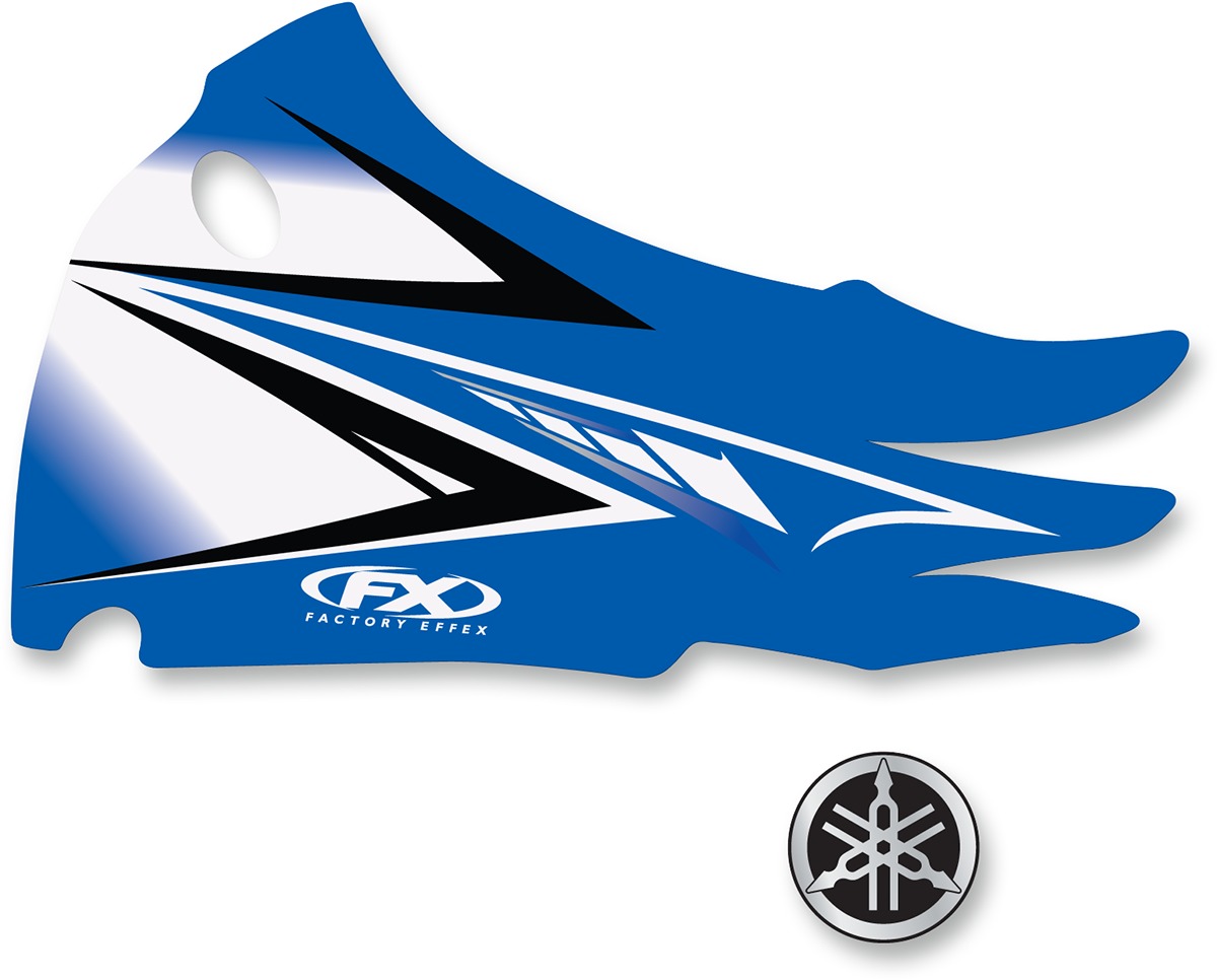 Factory Look Tank / Shroud Graphics - 2011 Style - For 02-14 Yamaha YZ85 - Click Image to Close