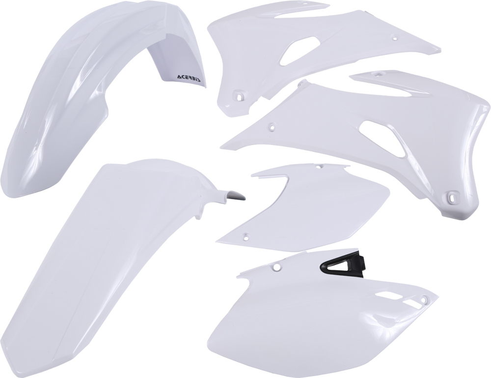 White Plastic Kit - For 07-13 Yamaha WR250F 07-11 WR450F - Click Image to Close