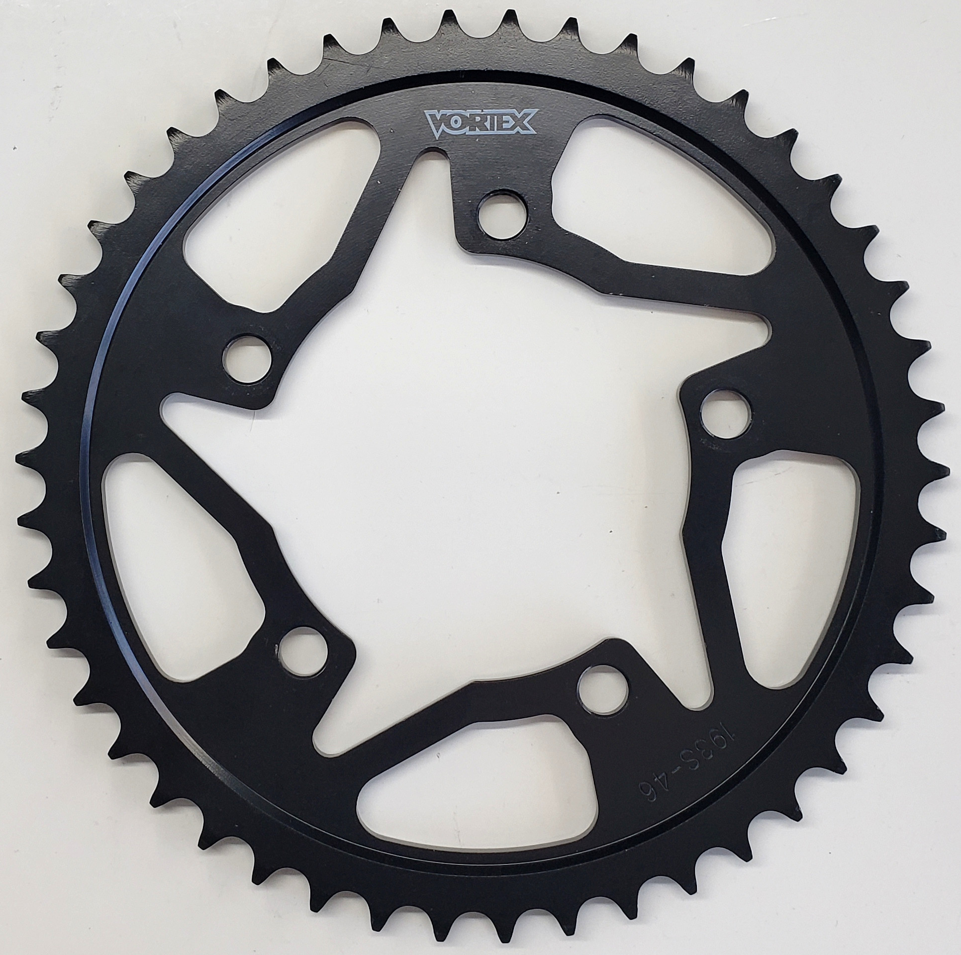 Carbon Steel 525 46T Drive Sprocket - Black - For 09-18 BMW S1000RR - Click Image to Close