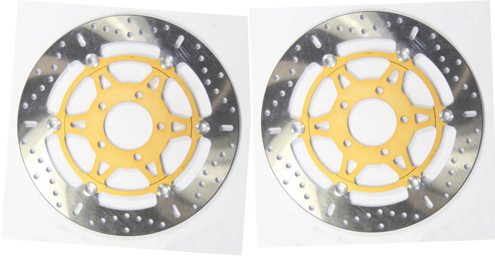 Floating Brake Rotor Front Set - Click Image to Close