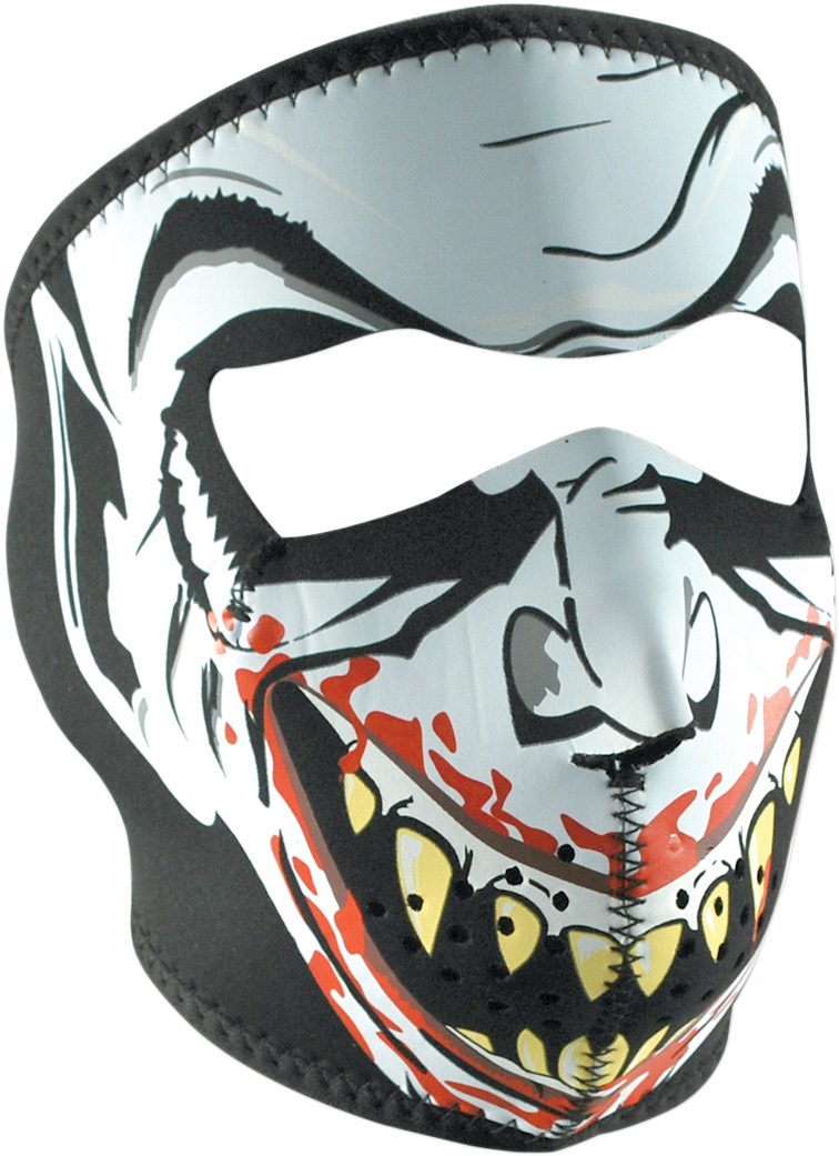 Full-Face Neoprene Mask - Face Mask Neo Glow Vampire - Click Image to Close