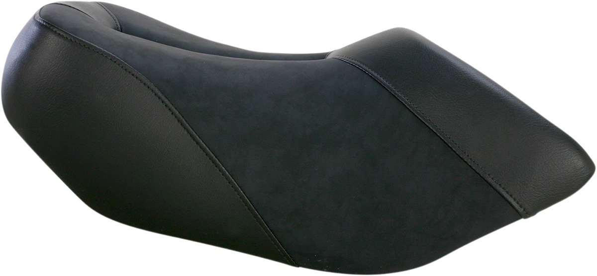 Adventure Track Stitched Suede Solo Seat - Black - For 04-13 BMW R1200GS - Click Image to Close