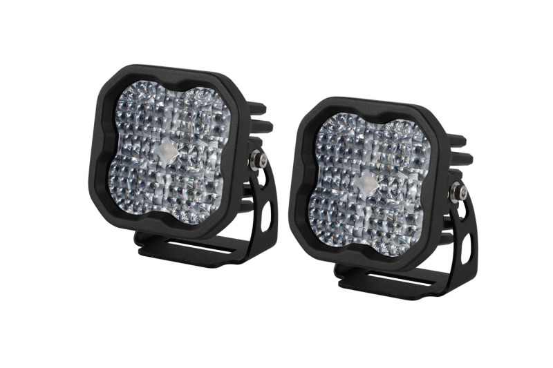 SS3 LED Pod Pro - White Flood Standard (Pair) - Click Image to Close