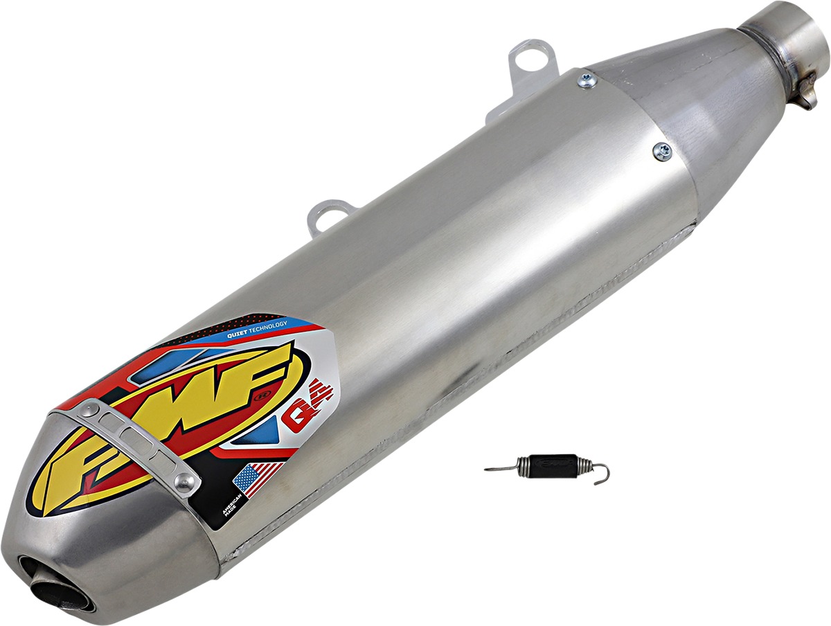 Q4 Hex Slip On Exhaust Muffler - For 20-23 KTM, Husqvarna, Gas Gas 250/350/450/500 - Click Image to Close