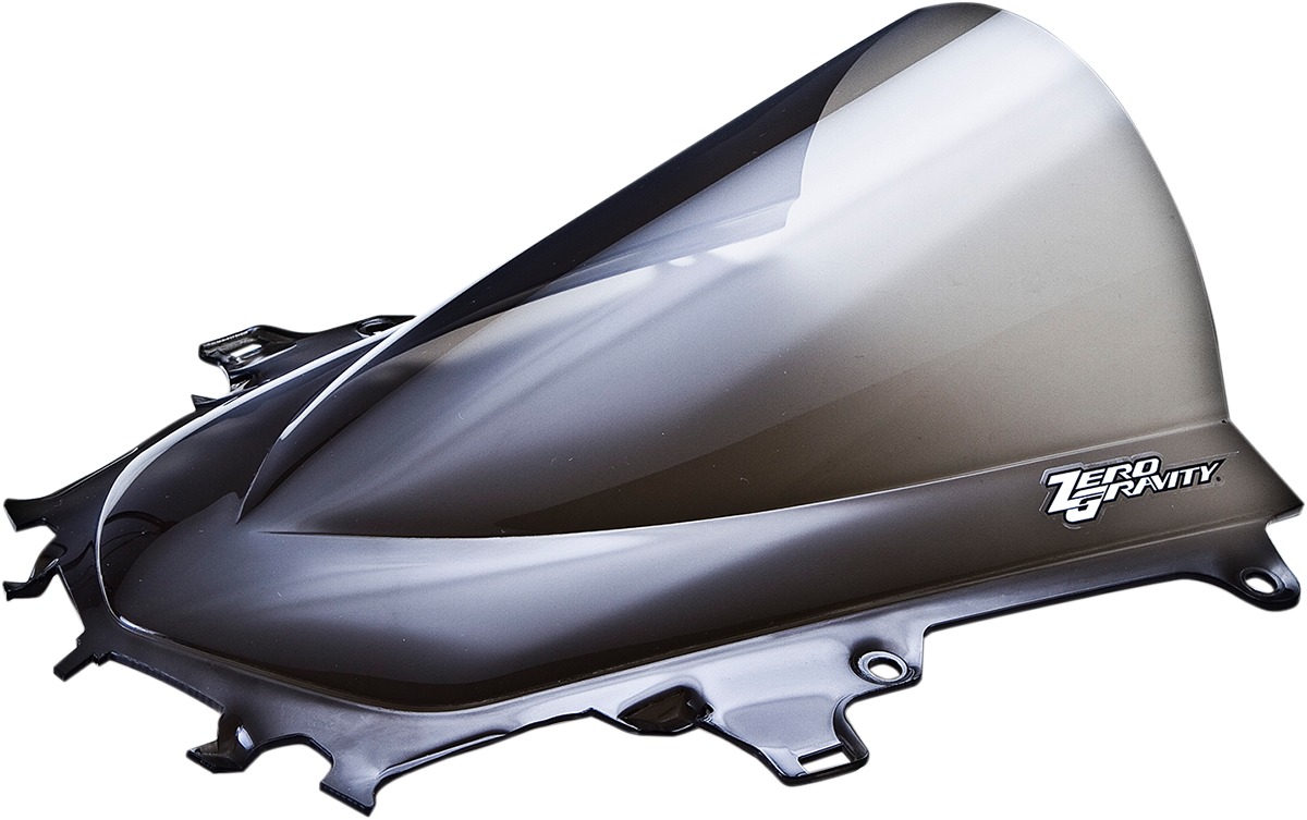 Light Smoke Double Bubble Windscreen - For 15-19 Yamaha R1 - Click Image to Close