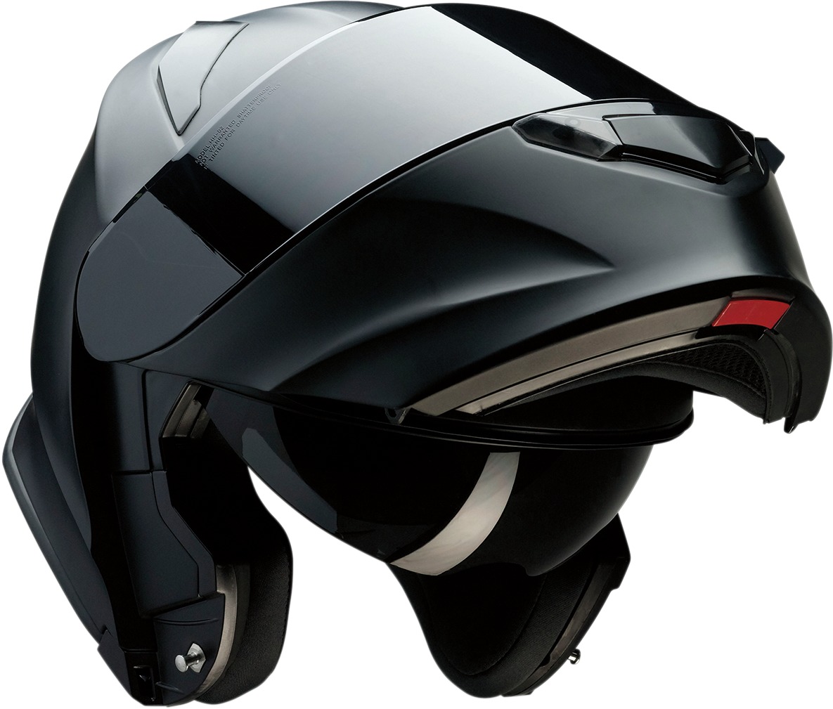 Solaris Solid Modular Street Helmet Matte Black Small - Click Image to Close