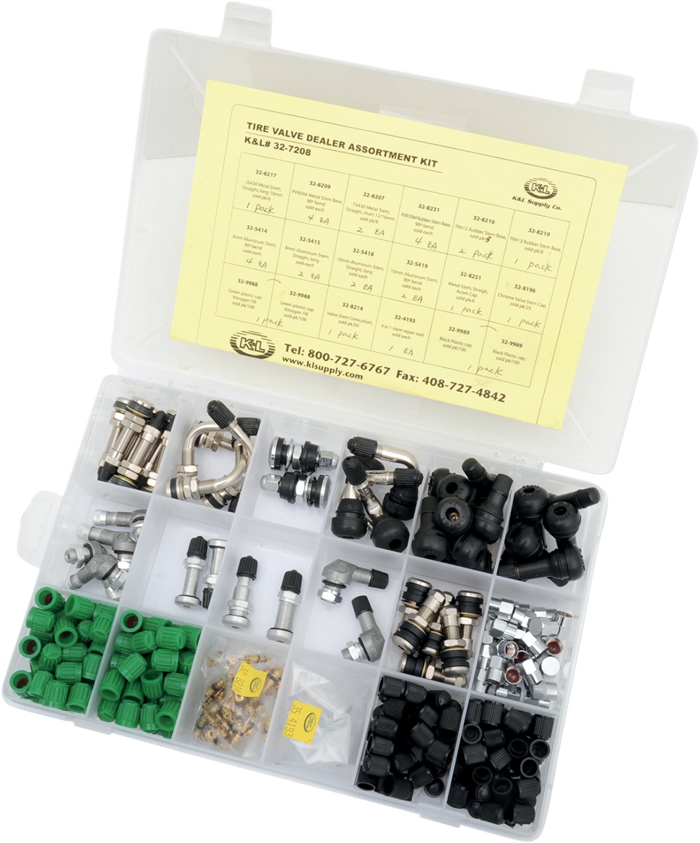 Valve Stem Assortment Kit - Valve Stem Assortment - Click Image to Close