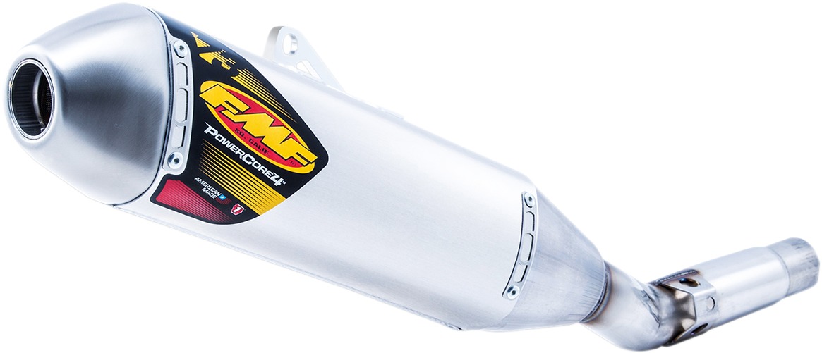 Powercore 4 Hex Slip On Muffler - For 18-20 Kawasaki KLX250 - Click Image to Close