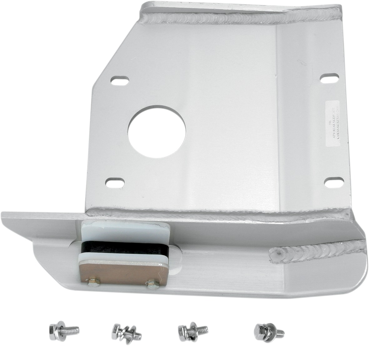 Swingarm Skidplate - For 08-14 Kawasaki KFX450R - Click Image to Close