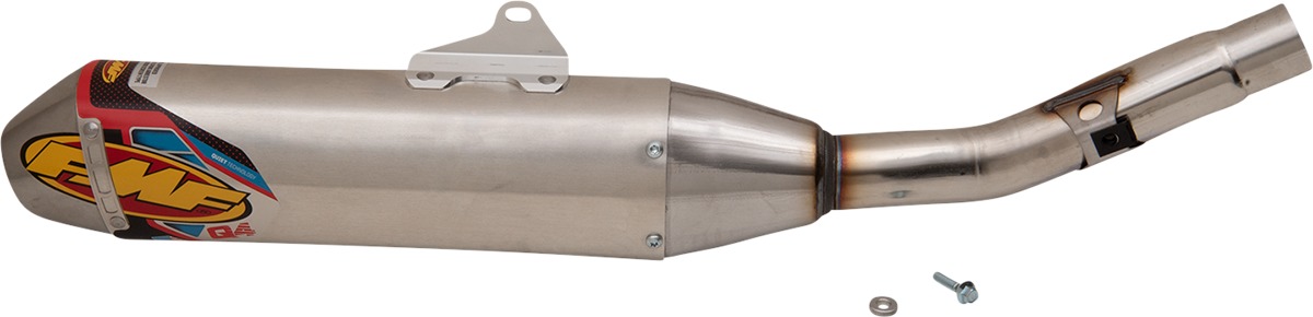 Q4 Hex Slip On Exhaust Muffler - For 19-20 Suzuki RMZ250 - Click Image to Close