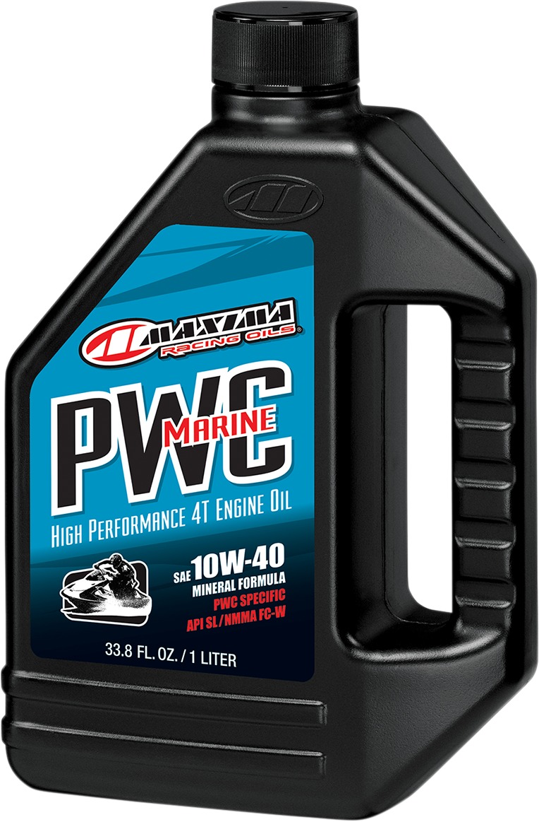 PWC Marine 4T Oil - Pwc Mar 4T 10W-40 Oil 1L - Click Image to Close