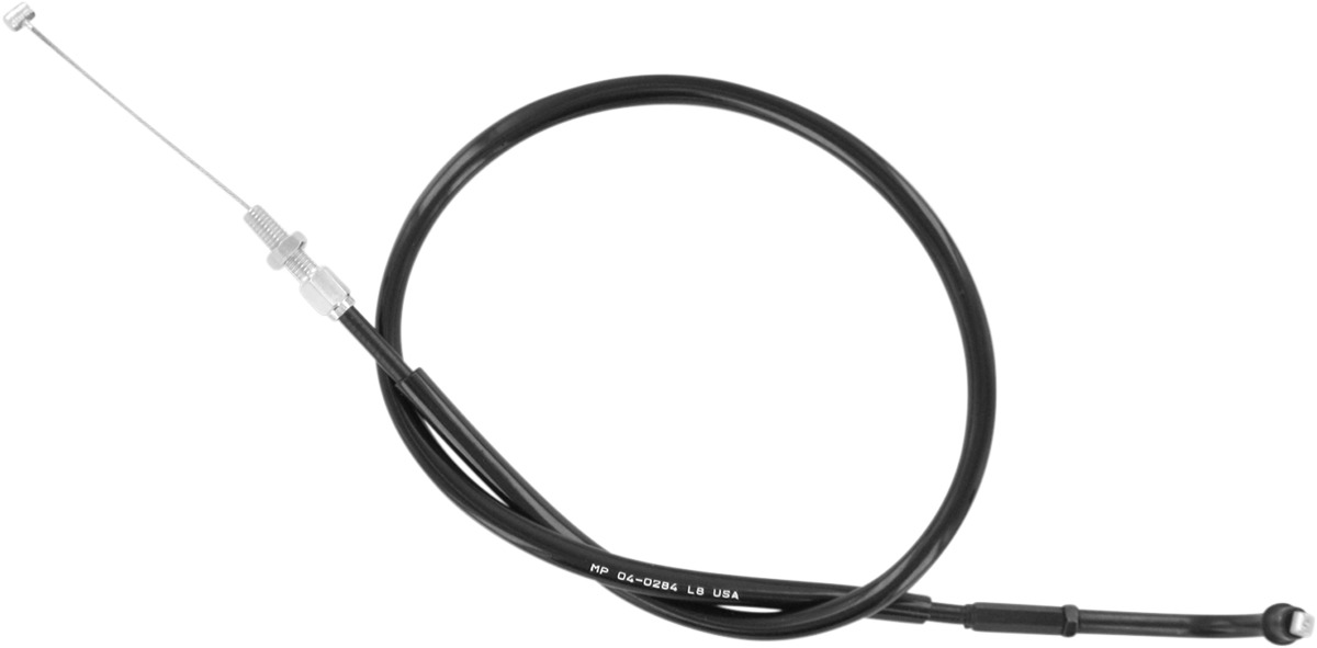 Throttle Pull Cables - Throttle Pull Suz Blk Vinyl - Click Image to Close