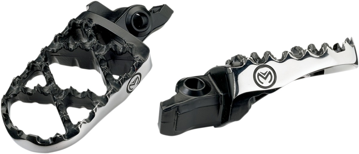 1/2" Rear Offset Hybrid Footpegs - For 15-20 Husqvarna KTM 125-450 - Click Image to Close