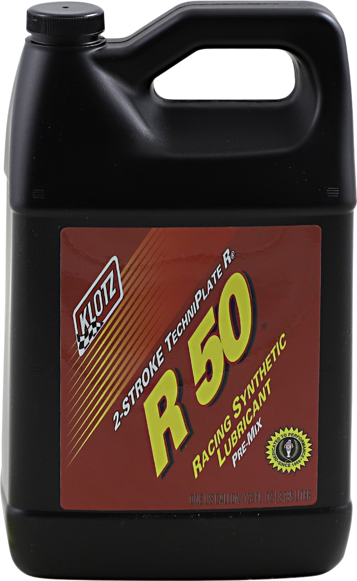 R-50 Racing Techniplate 2T Full Synthetic Oil - 1 Gallon - Click Image to Close