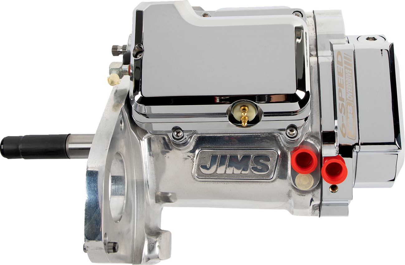 Polished 6-Speed Clean-Cut Transmissions - Fxst Pol 6/Spd Jims Case - Click Image to Close