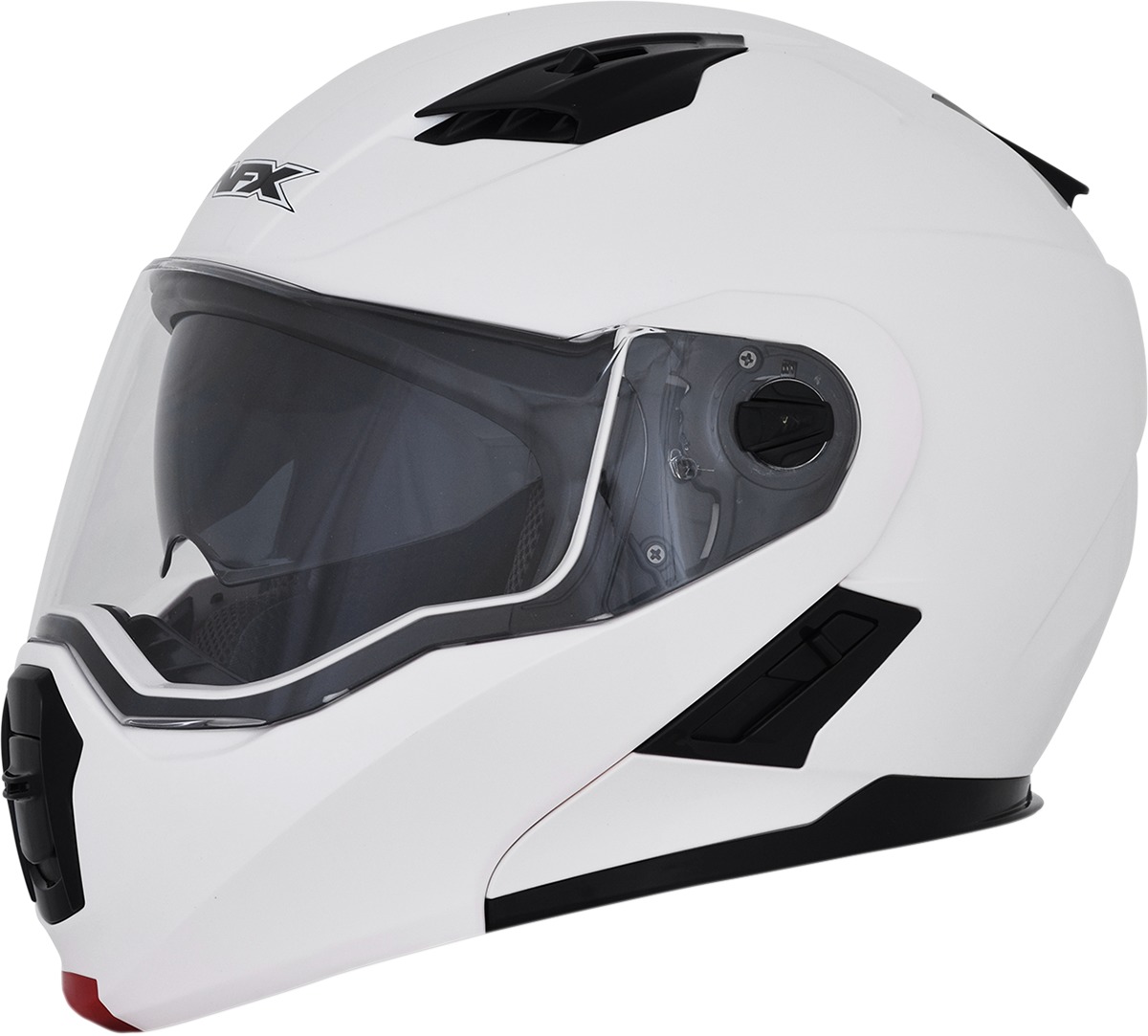 FX-111 Modular Street Helmet White Small - Click Image to Close