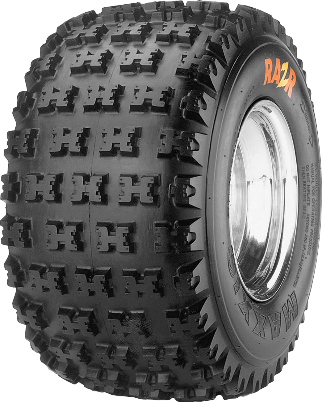 Razr M932 20x11-9 Tubeless ATV/UTV Rear Tire 4-Ply - Click Image to Close