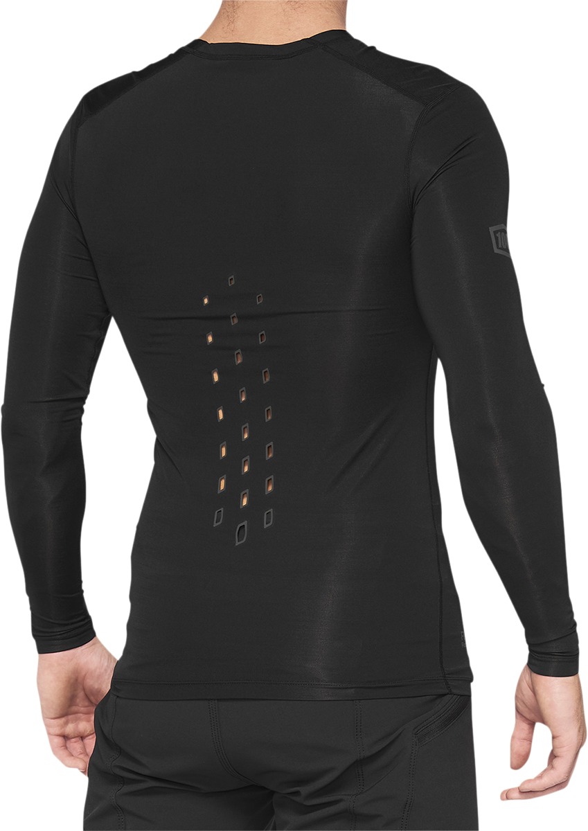 Men's R-Core Long Sleeve Jersey - Rcore Concept Ls Jsy Blk Xl - Click Image to Close