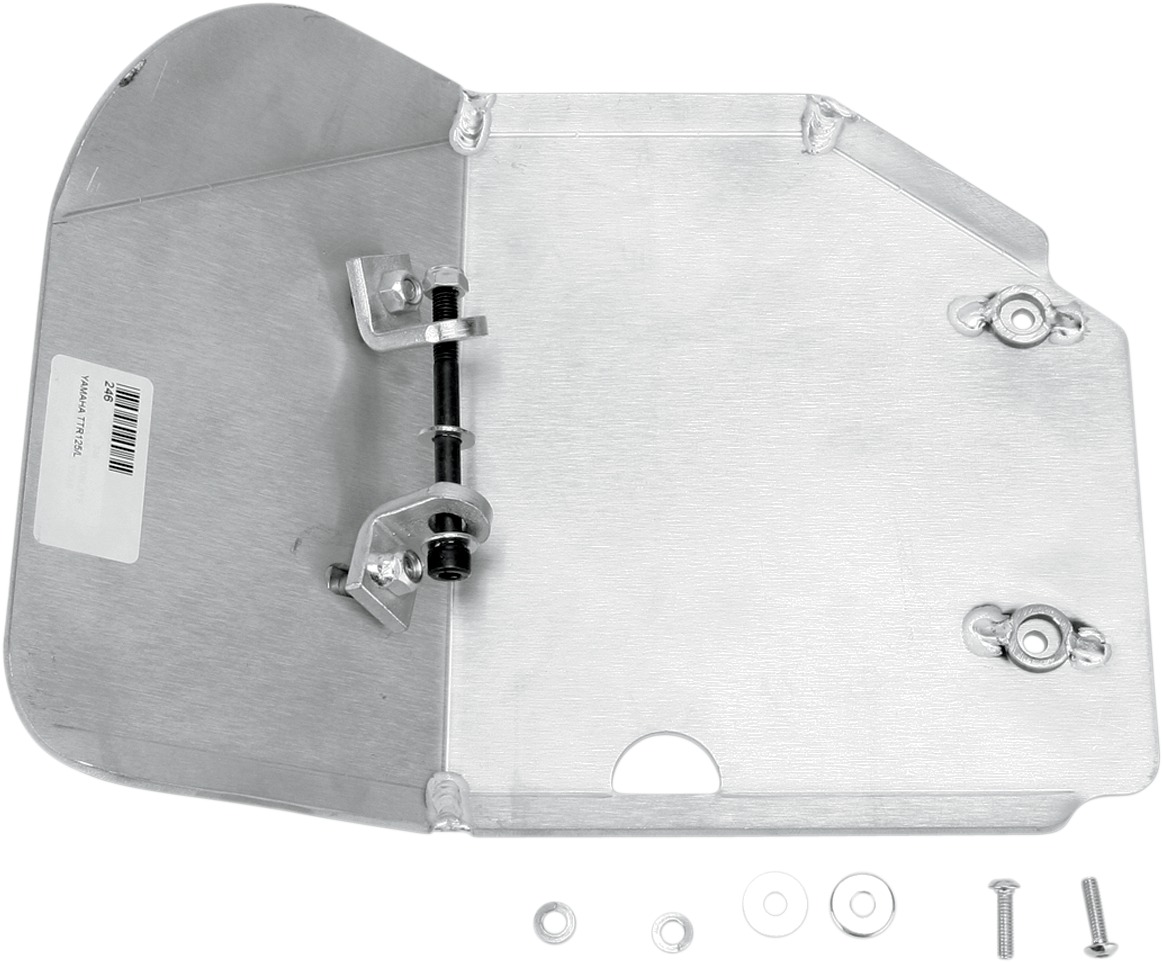 Aluminum Skid Plate - For 00-15 Yamaha TTR125 - Click Image to Close