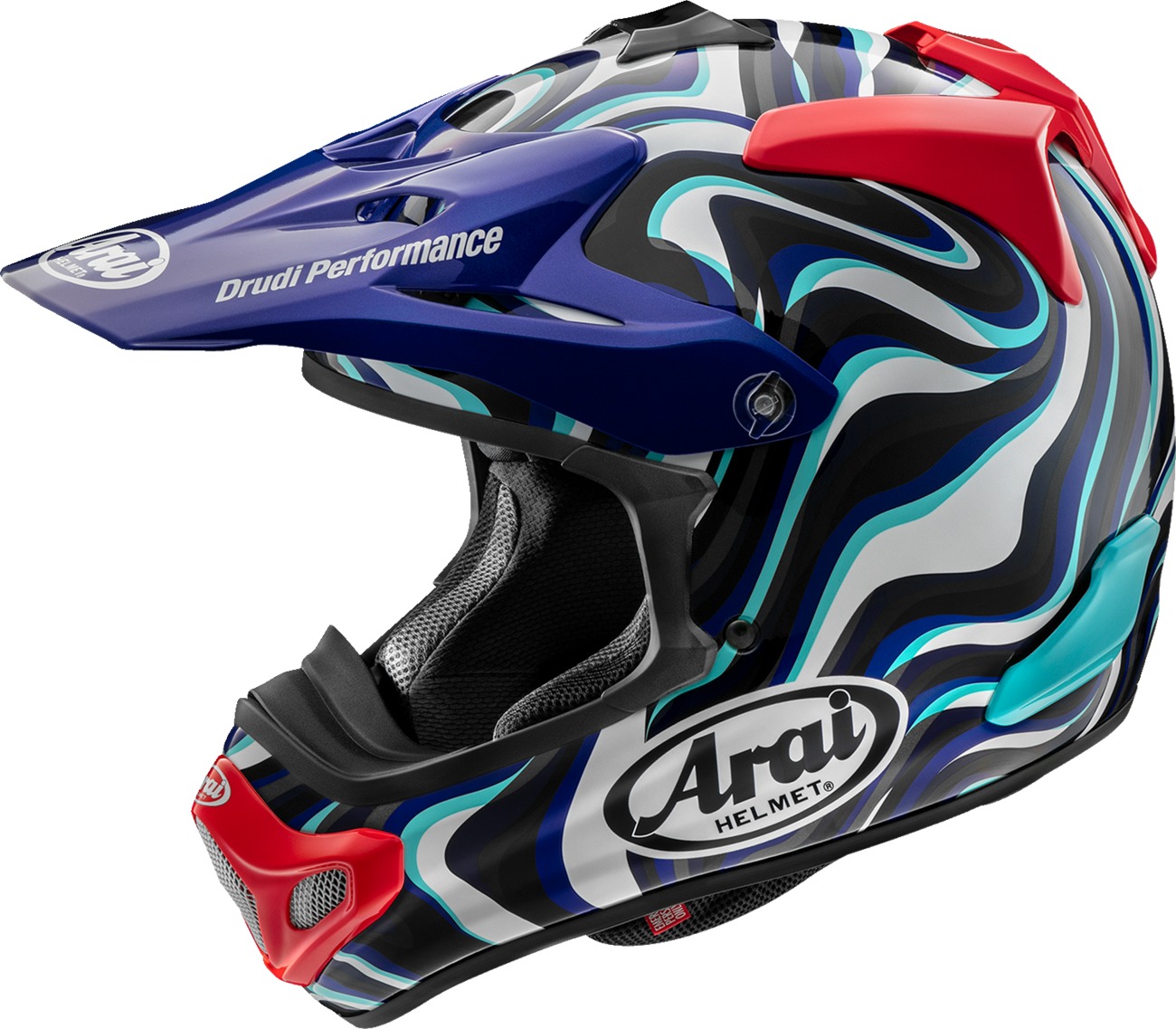 Arai VX-Pro4 Stream Helmet XS Multi - Premium off-road helmet in XS size - Click Image to Close