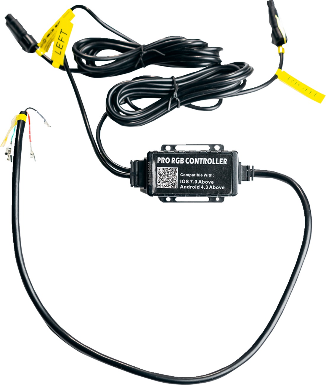 Bluetooth RGB Harness - Bt Rgb Harness Single Whip - Click Image to Close