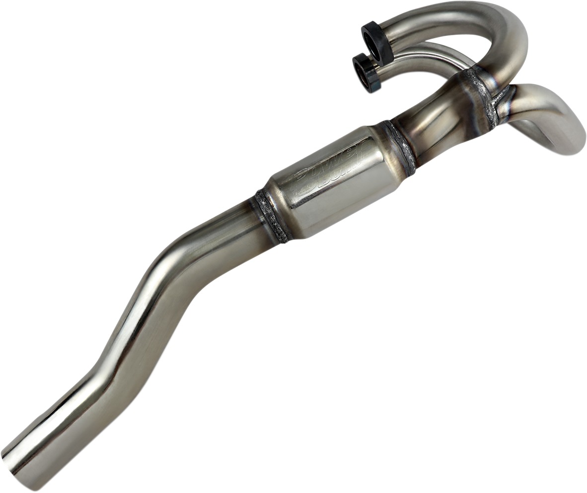 PowerBomb Stainless Steel Exhaust Header - For Honda XR650L XR600 - Click Image to Close