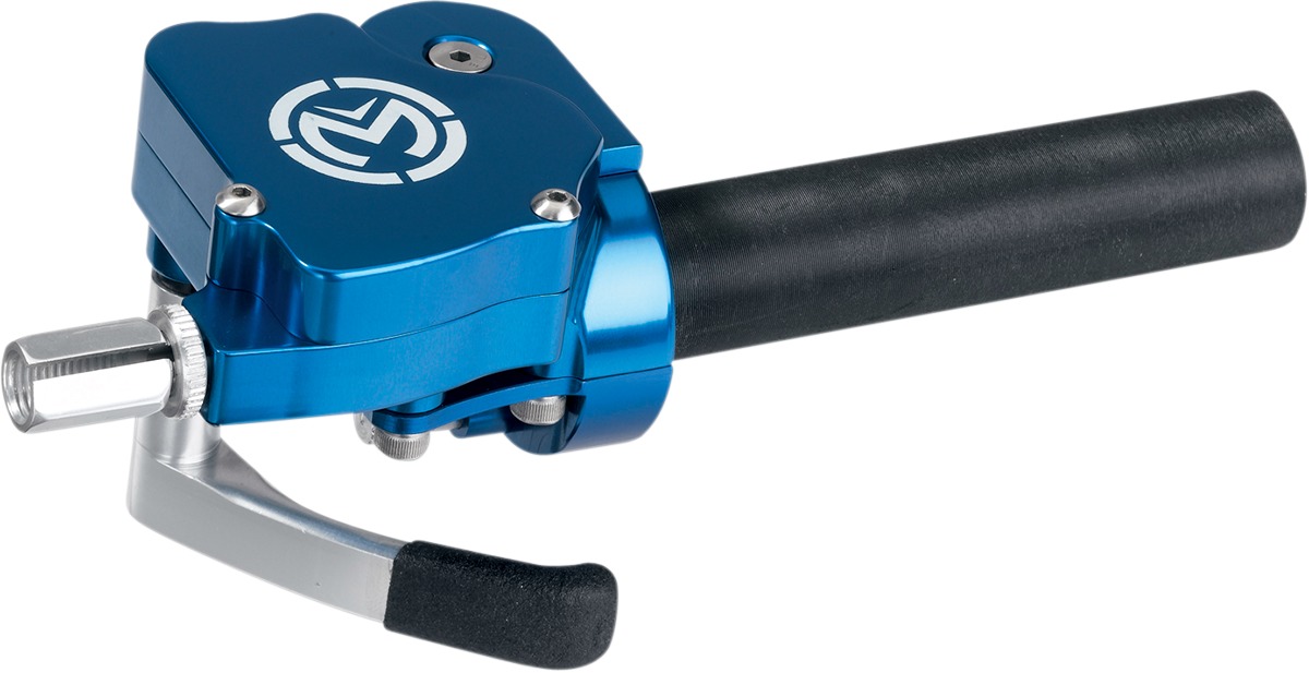 Blue ATV Dual Gasser Throttle 2" - Click Image to Close