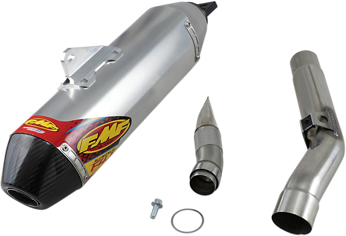 Factory 4.1 RCT Slip On Exhaust w/ Carbon Fiber End Cap - For 17-20 KX250F - Click Image to Close