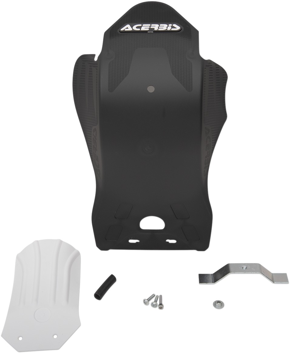 Black Skidplate - For 19-21 Kawasaki KX450 & 2021 KX250 - Click Image to Close