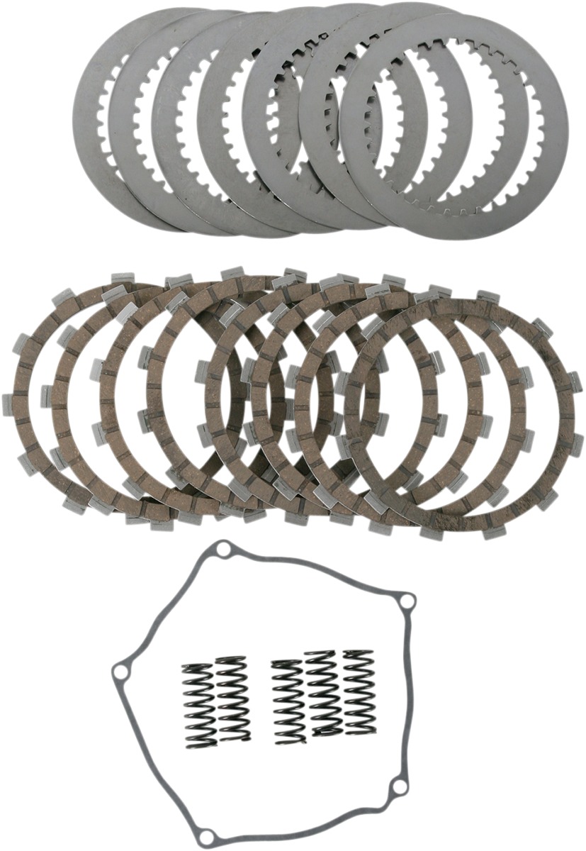 Complete Clutch Kit - For 05-08 Kawasaki KX250F Suzuki RMZ250 - Click Image to Close