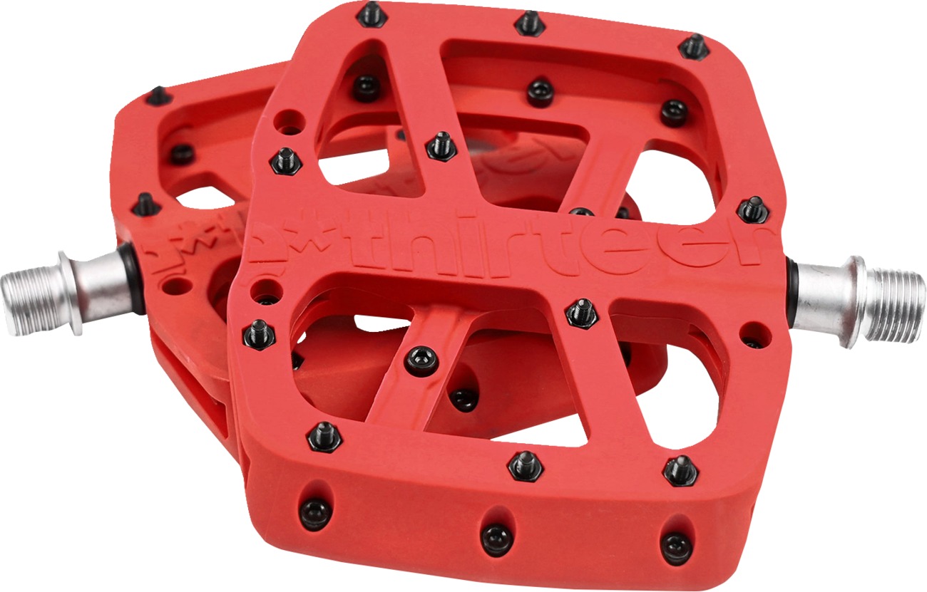 Base Composite Pedals - Base Pedal Composite Red - Click Image to Close