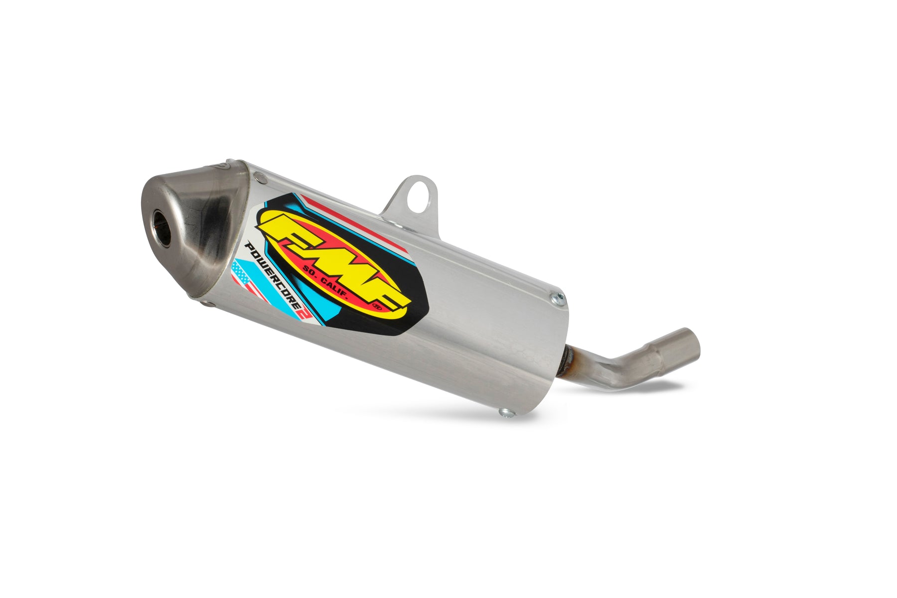 Powercore 2 Slip On Exhaust Silencer - For 22-24 Yamaha YZ125 - Click Image to Close