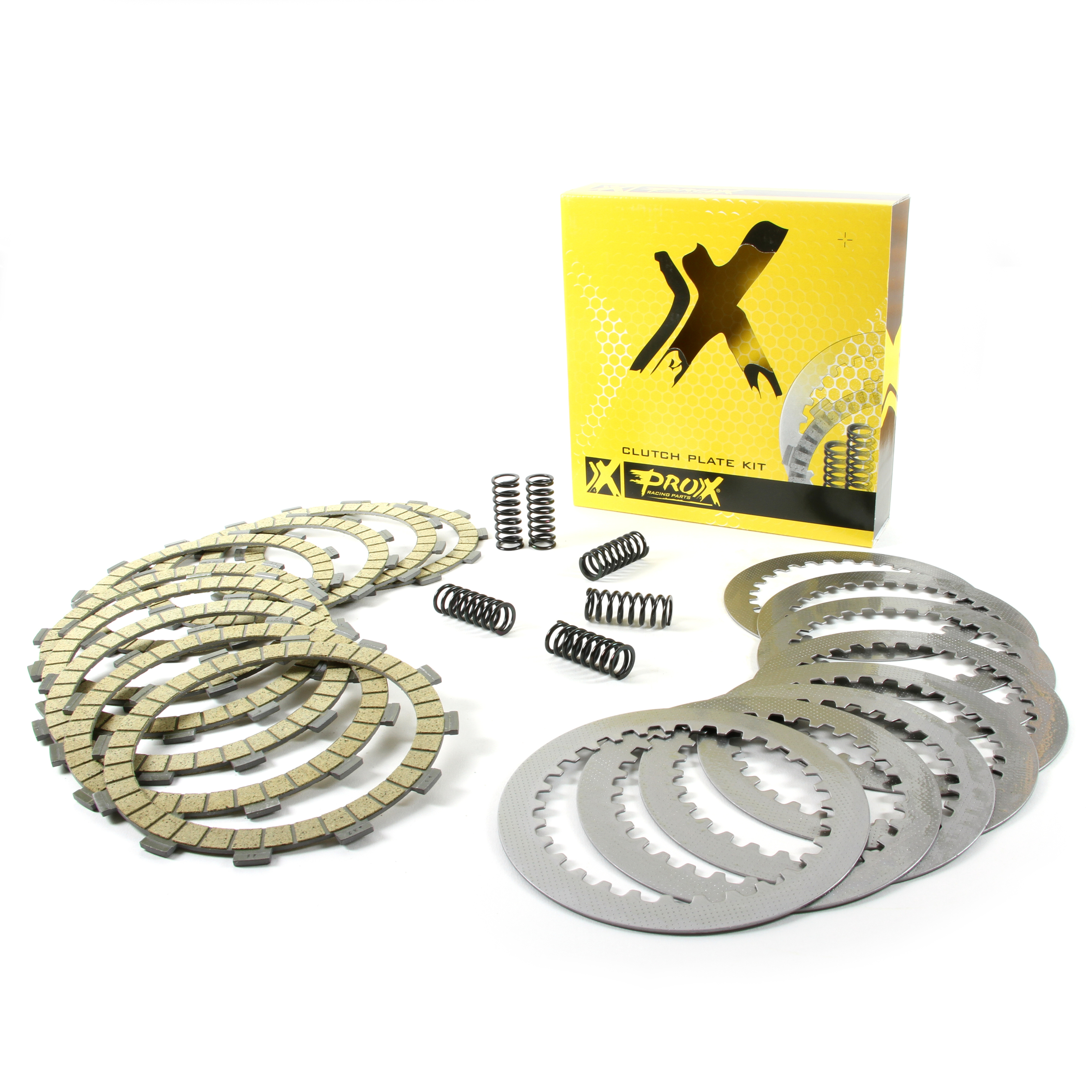 Complete Clutch Plate Set w/Springs - For 2000 Yamaha YZ426F - Click Image to Close