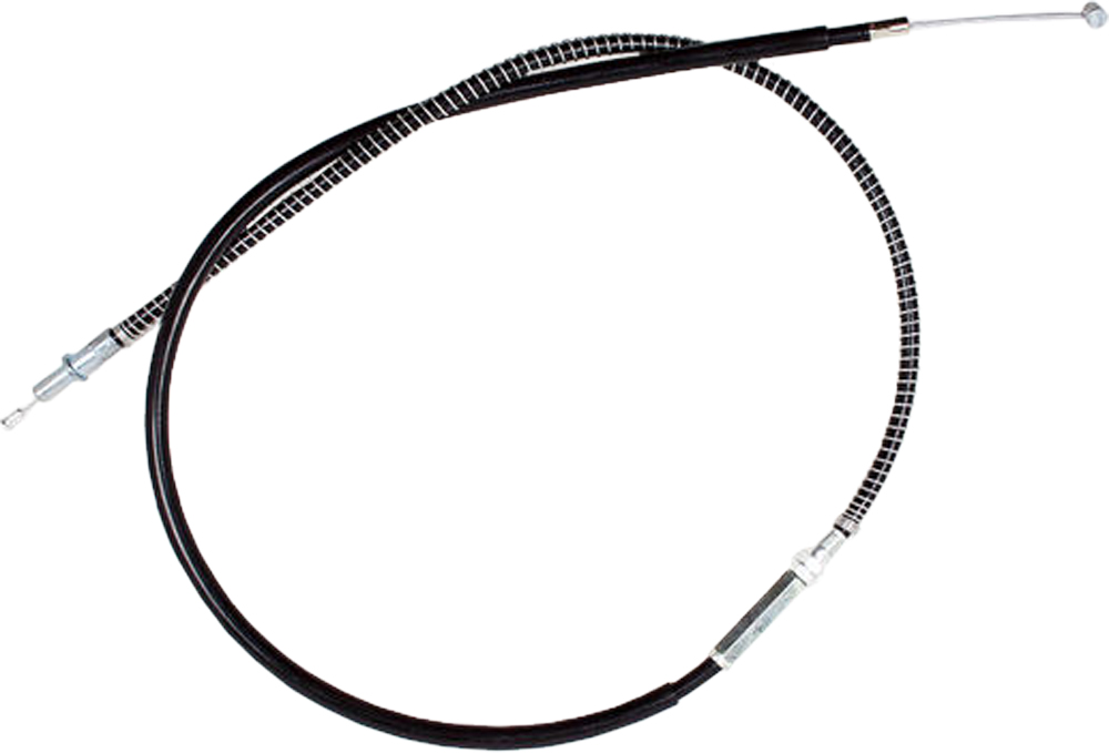 Black Vinyl Clutch Cable - Kawasaki KZ - Click Image to Close