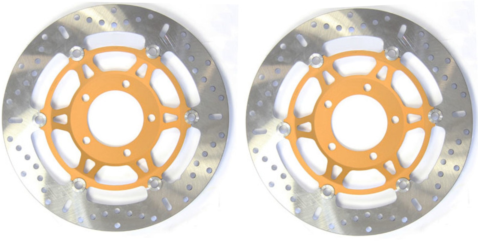 Floating Brake Rotor Front Set - Click Image to Close