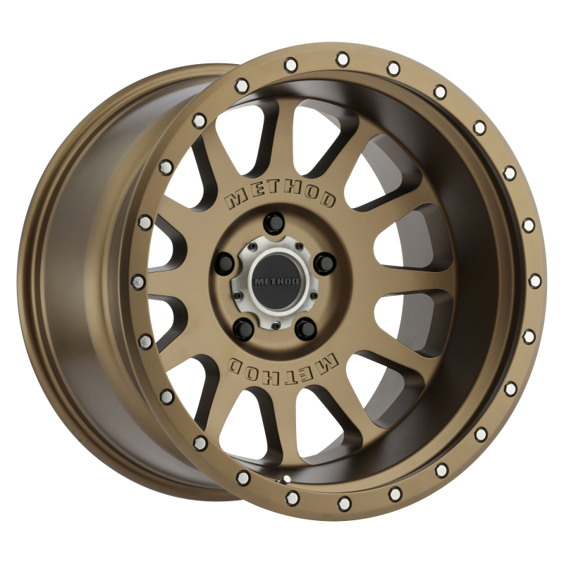 MR605 NV 20x10 -24mm Offset 5x5.5 108mm CB Method Bronze Wheel - Click Image to Close