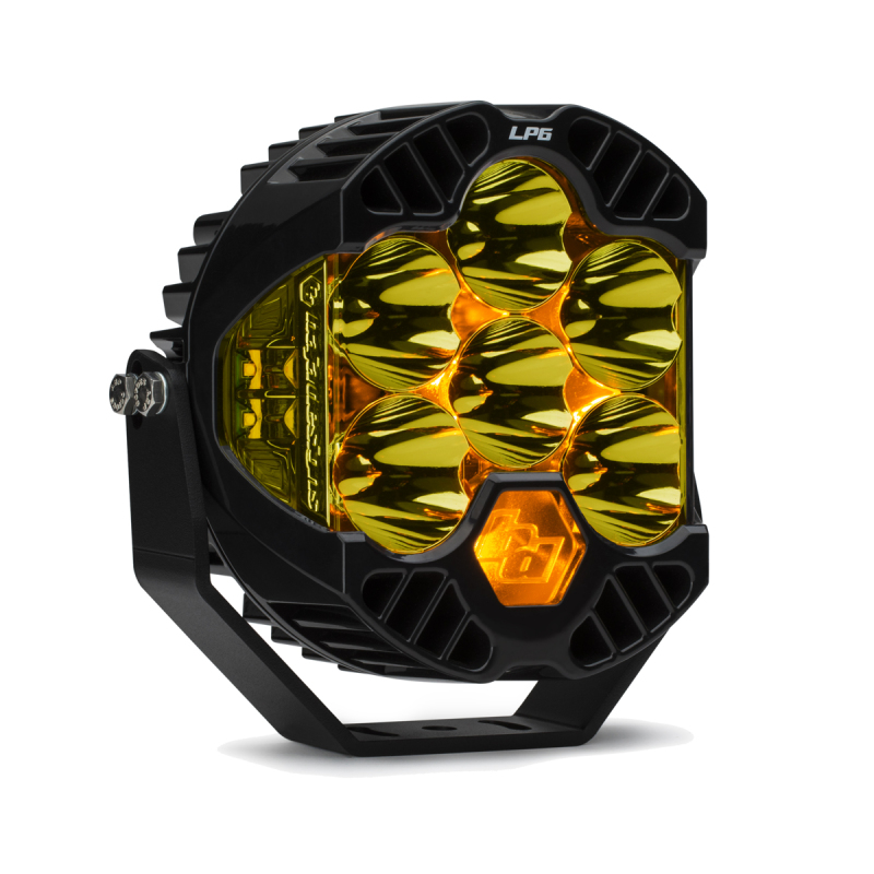 Baja Designs LP6 Pro Spot LED - Amber - Click Image to Close